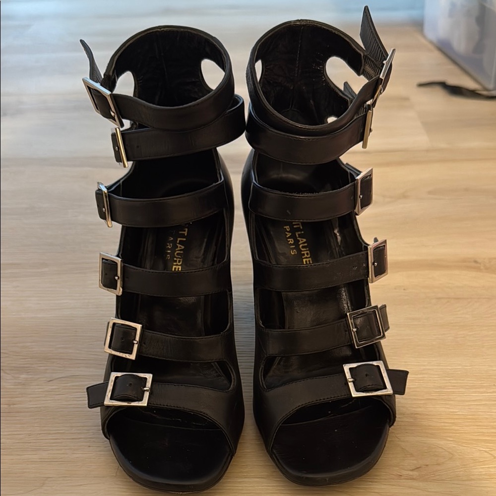 Saint Laurent Gladiator Sandal heels - Picture 7 of 9